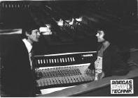 Deutschlandhalle ljudmixer, Tonmixer, soundmixer