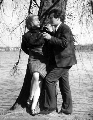 Reklamfoto fr Cigarill med modell Marika Kiesow (Weinberg) KarlH Kruse