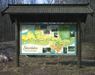 Säterdalen, Norddalen, Bisbergs klack informationstavlan