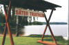 Saters Triathlon VM 1999 fr Sters Kommun digitaltext storlek 2000x350mm
